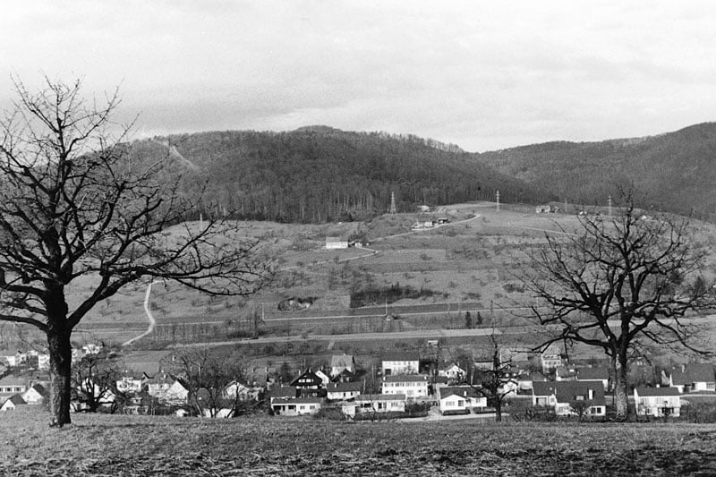 ca. 1965 Ausblick nach Norden vom 